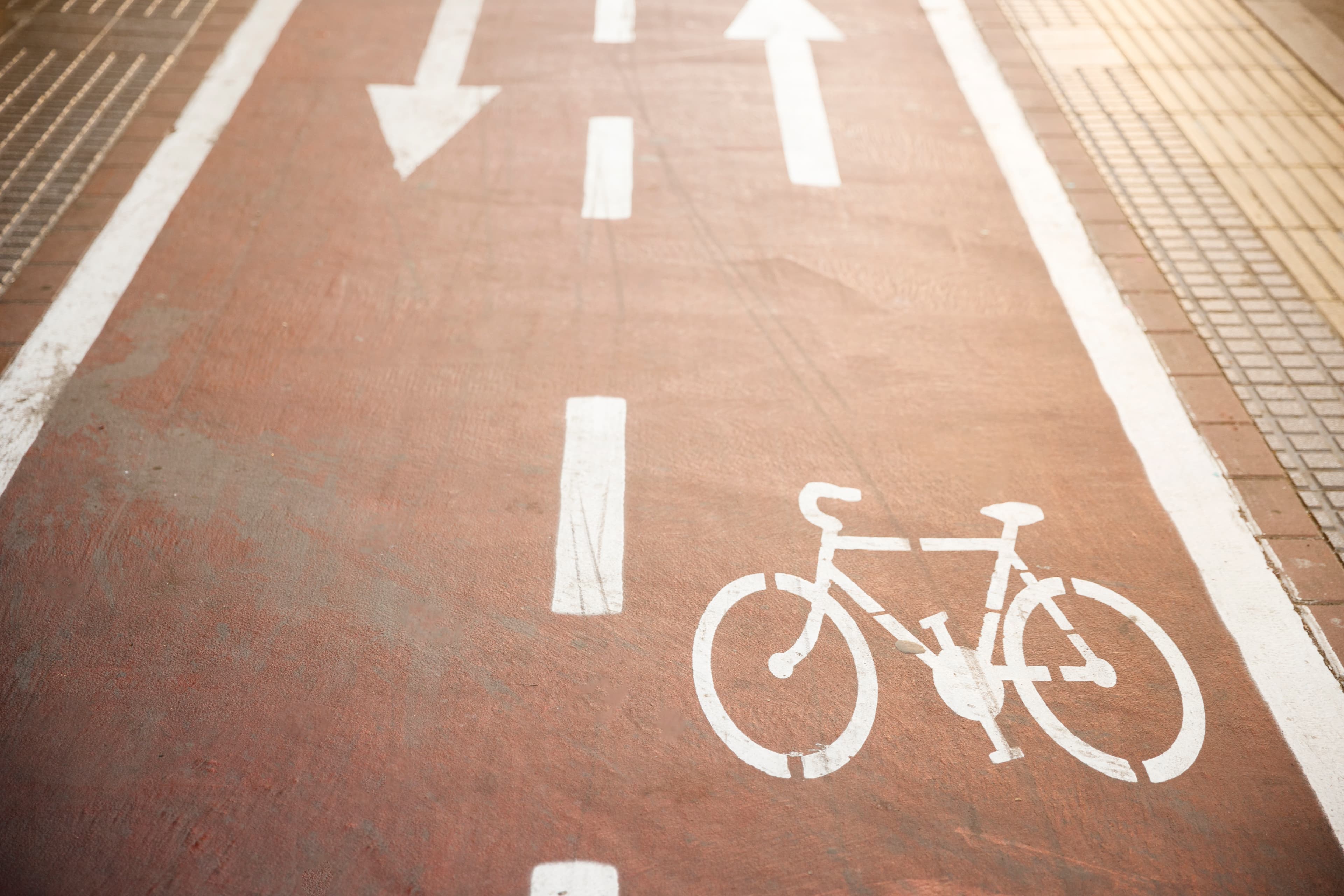 Armonia cycling lane along the community greenway
