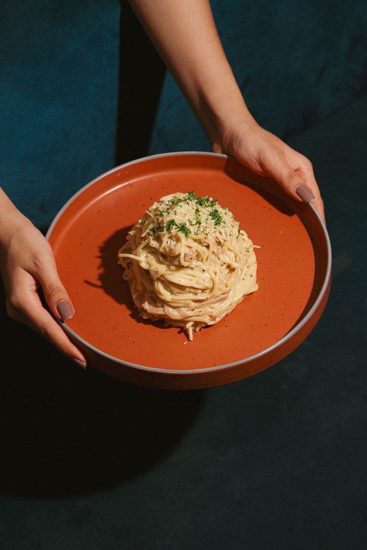 Armonia restaurant plating a signature dish