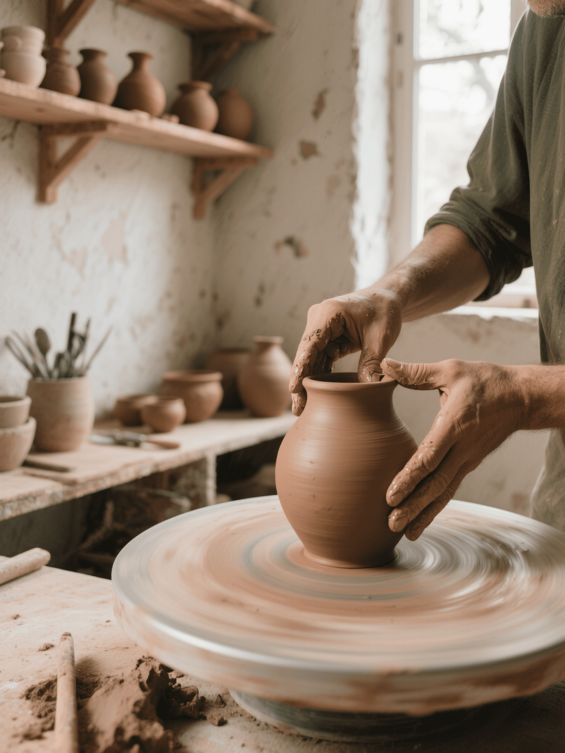 Kukūn arts and crafts area with creative studio space